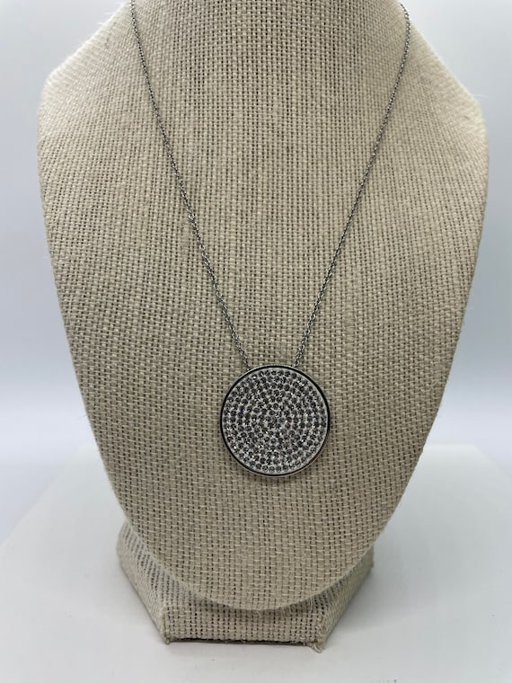 Vintage JCM Stainless Steel Necklace - image 1