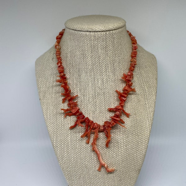 Coral Necklace - Etsy