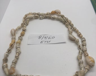 Vintage shell necklace.