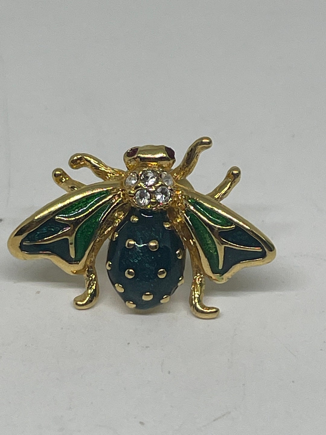 Vintage Insect Pin - Etsy