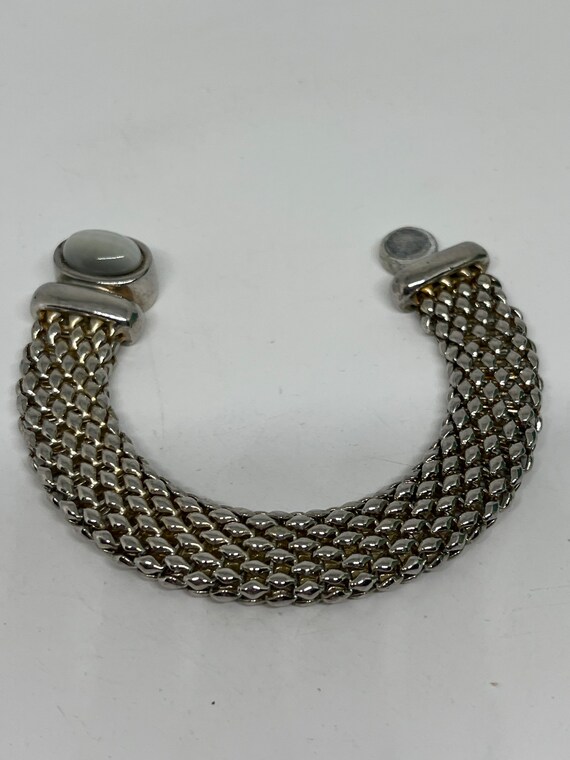 Vintage Silvertone bracelet - image 1