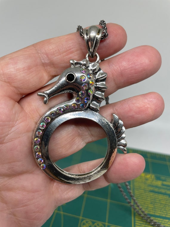 Vintage Seahorse necklace - image 7