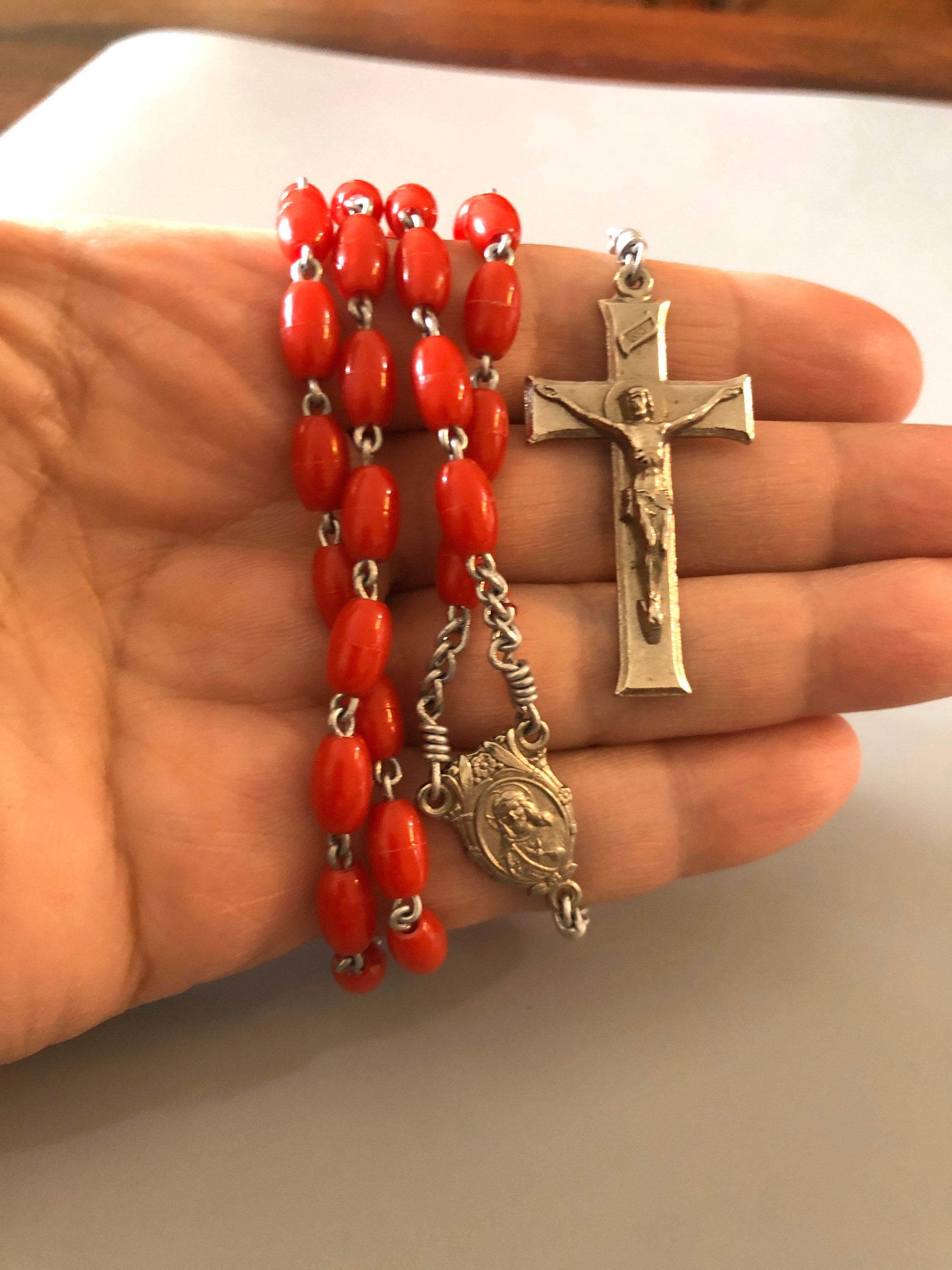 Pretty Red Rosary. -  Canada