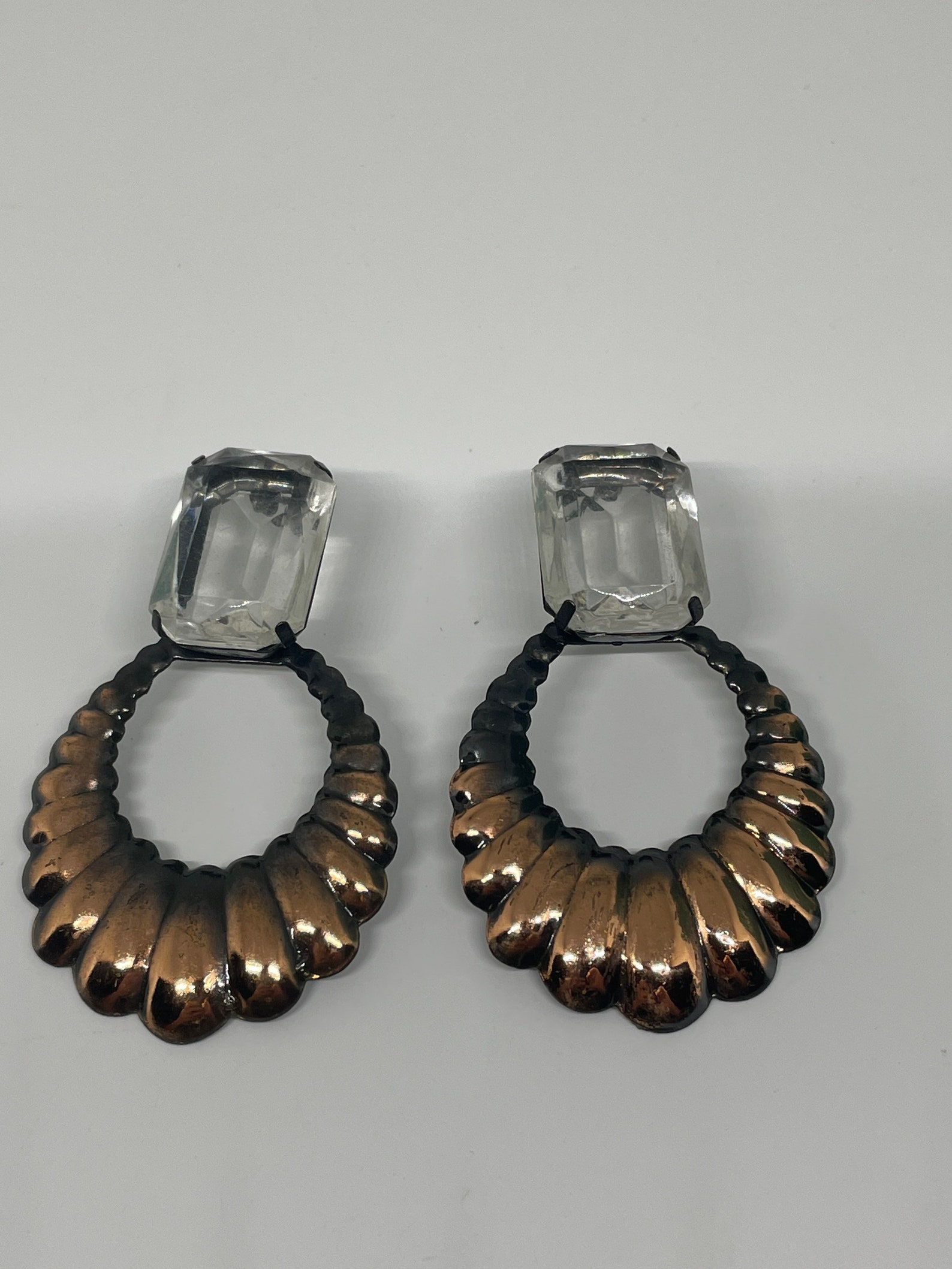 Vintage pierced earrings Etsy