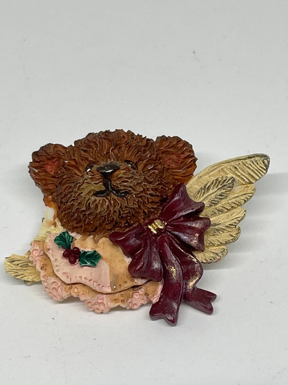Vintage bear pin - image 1