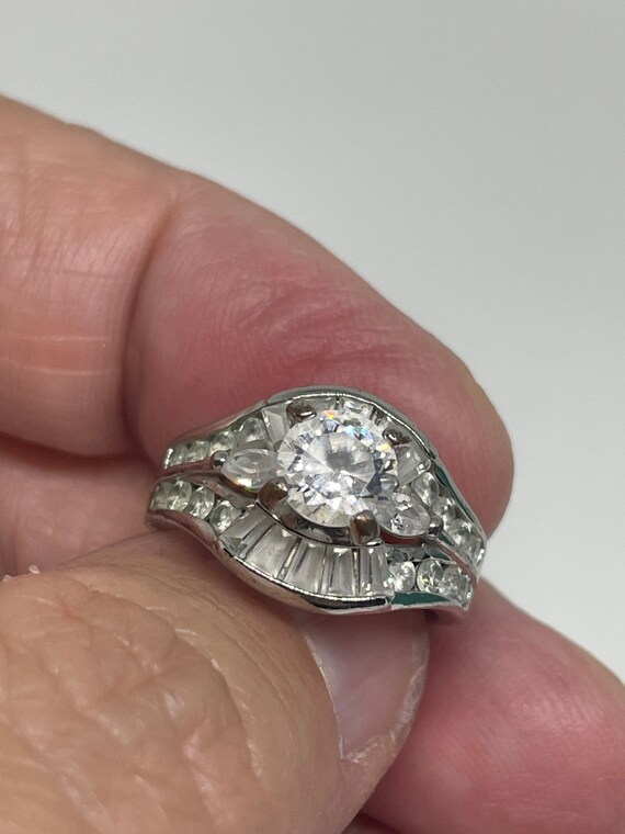 Vintage statement ring Gem