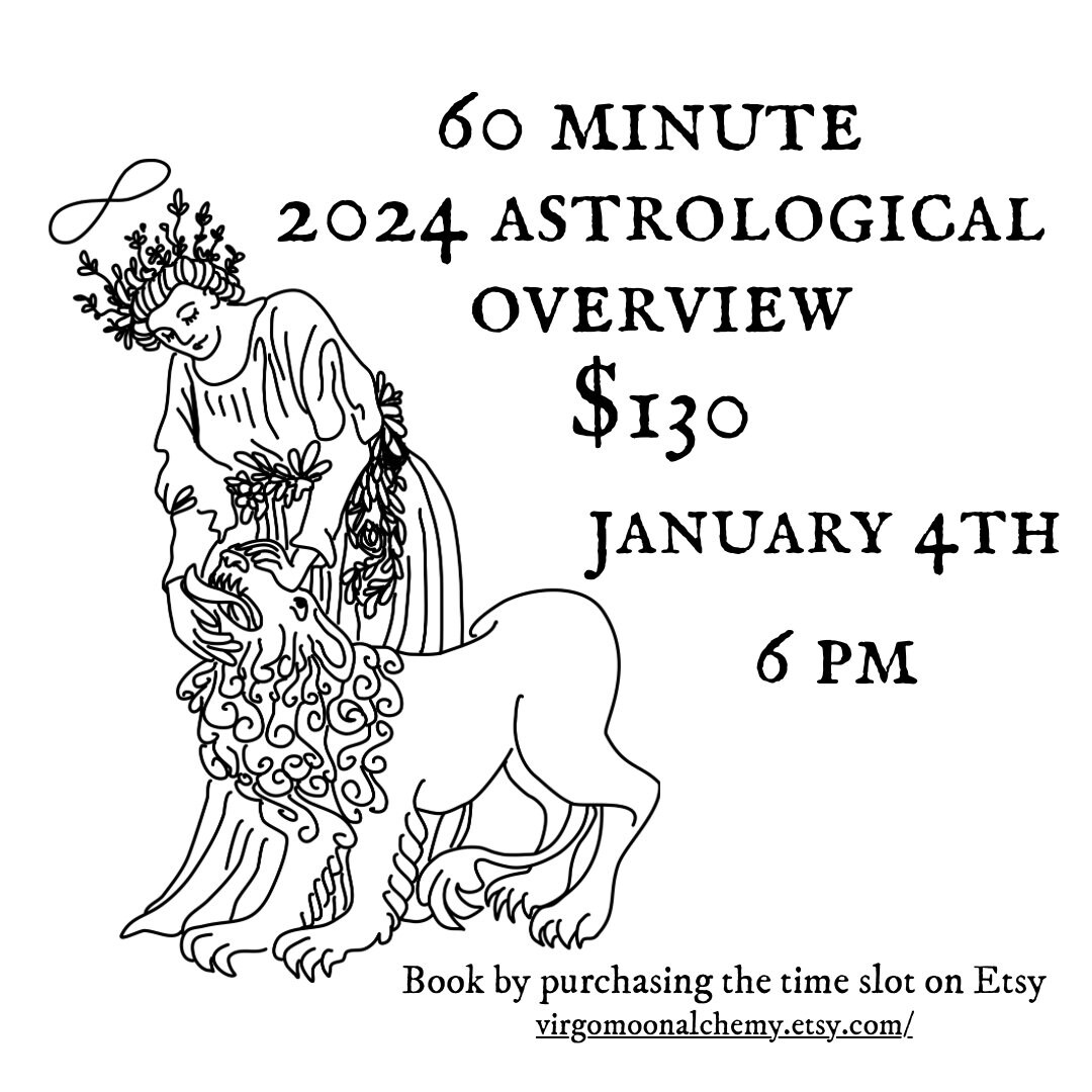 2024 Astrological Overview January 4th, 2024, 6 Pm Eastern Virtual