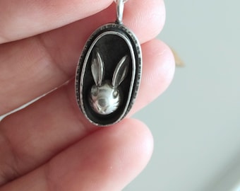 Sweet bunny charm necklace