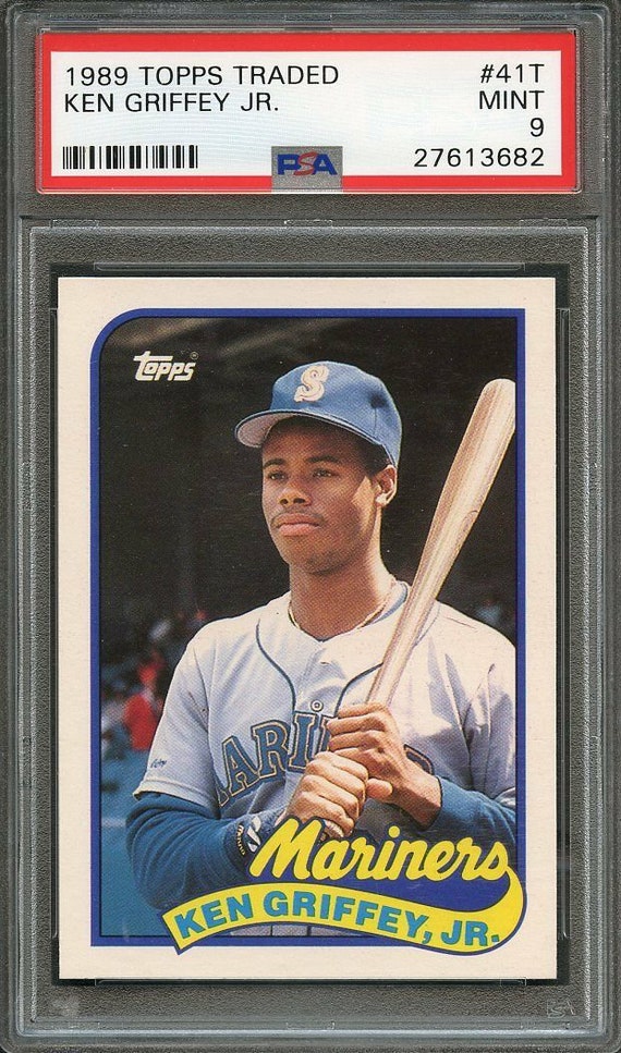 Ken Griffey Jr Rookie Card 1989 Topps Traded Update 41t Seattle
