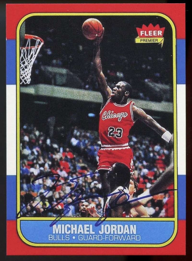 1986 topps michael jordan