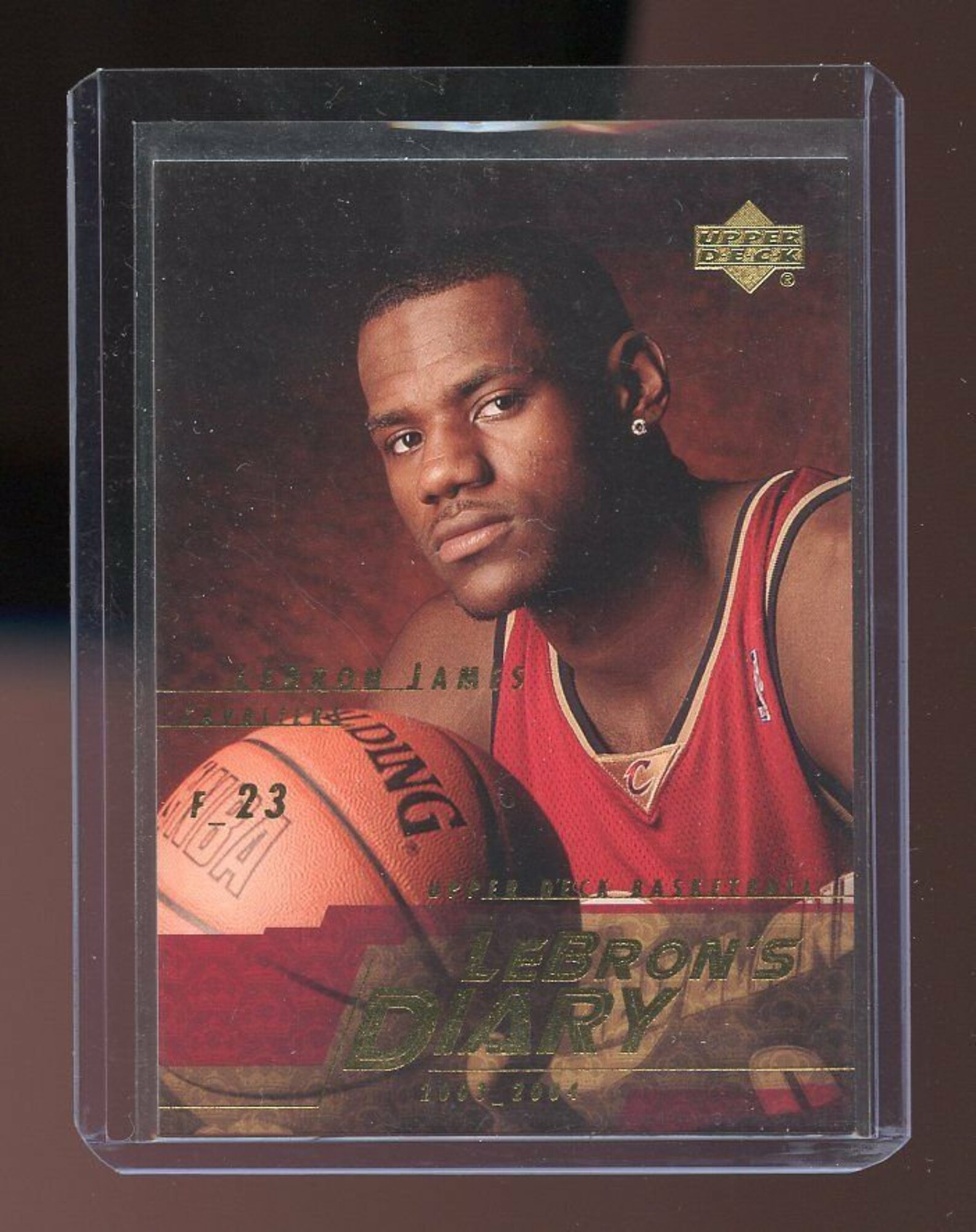 upper deck lebron's diary
