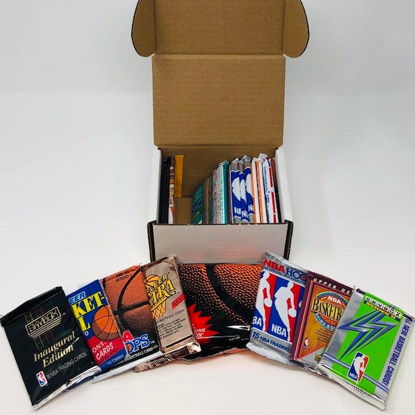 300 Unopened Basketball Cards in Factory Sealed Packs of NBA Cards | Superior Sports Investments