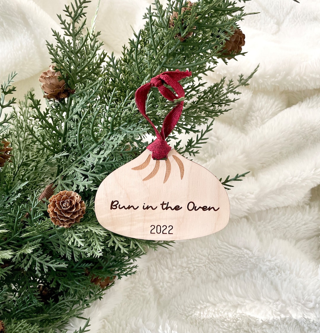Bun In The Oven Christmas Ornament 