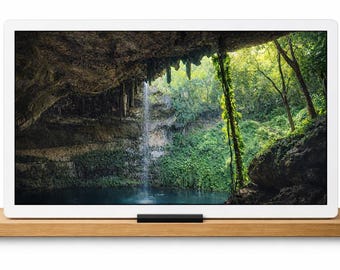 No-Drill Tabletop Stand Compatible with 24" Cozyla Calendar+ 2 | Mount Base