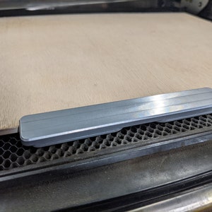 Long Metal Magnetic Hold Downs for Laser Cutting - Optimized for Glowforge and Thunder Laser Machines - Durable Aluminum - USA-Made