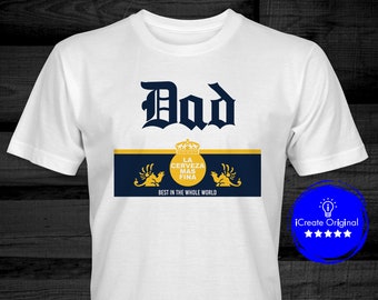 Father's Day T-Shirt, Dad Shirt, La Cerveza Mas Fina Corona, Dad Gifts, Mejor Papa, Beer Tees, Happy Father's Day, Father Figure, Beer Dad
