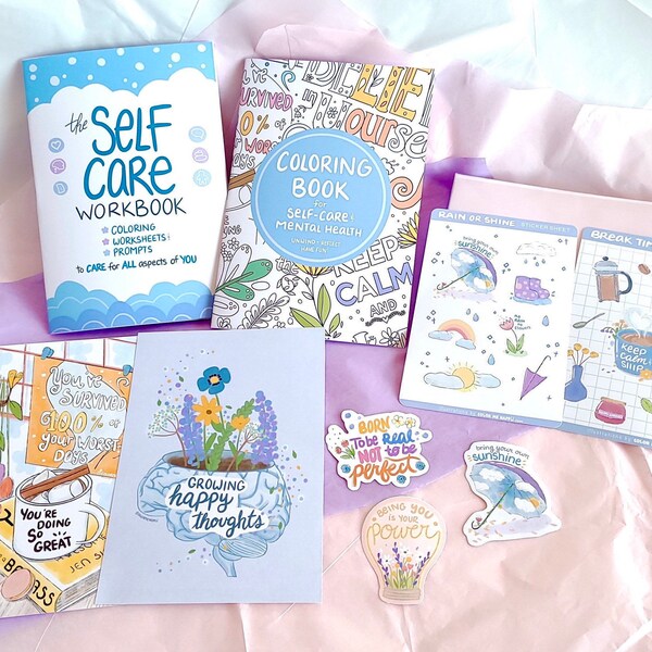 Care Package Box Stickers - Etsy