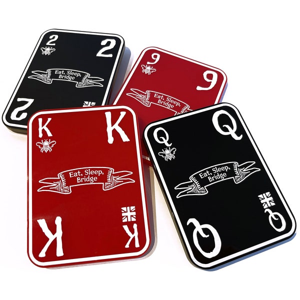 Bridge Game Card Etsy