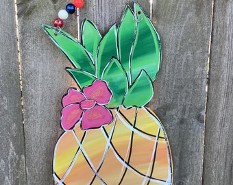 Pineapple door hanger | Summer Door Hanger