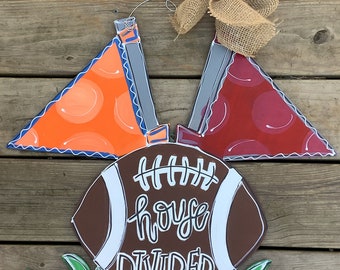 Football Door Hanger | Football Sign | Football Door Decor | Sports Door Hanger | Football Decor | Summer Door Hanger  | Football Mom