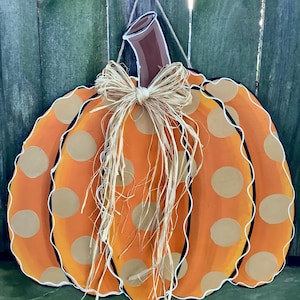 Fall pumpkin Door Hanger | Pumpkin Stacked Door Hanger | Fall Decor | Fall Door Sign | Hello Fall Hanger | Fall | Autumn | Pumpkin Spice |