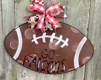 Football Door Hanger | Football Sign | Football Door Decor | Sports Door Hanger | Football Decor | Summer Door Hanger  | Football Mom