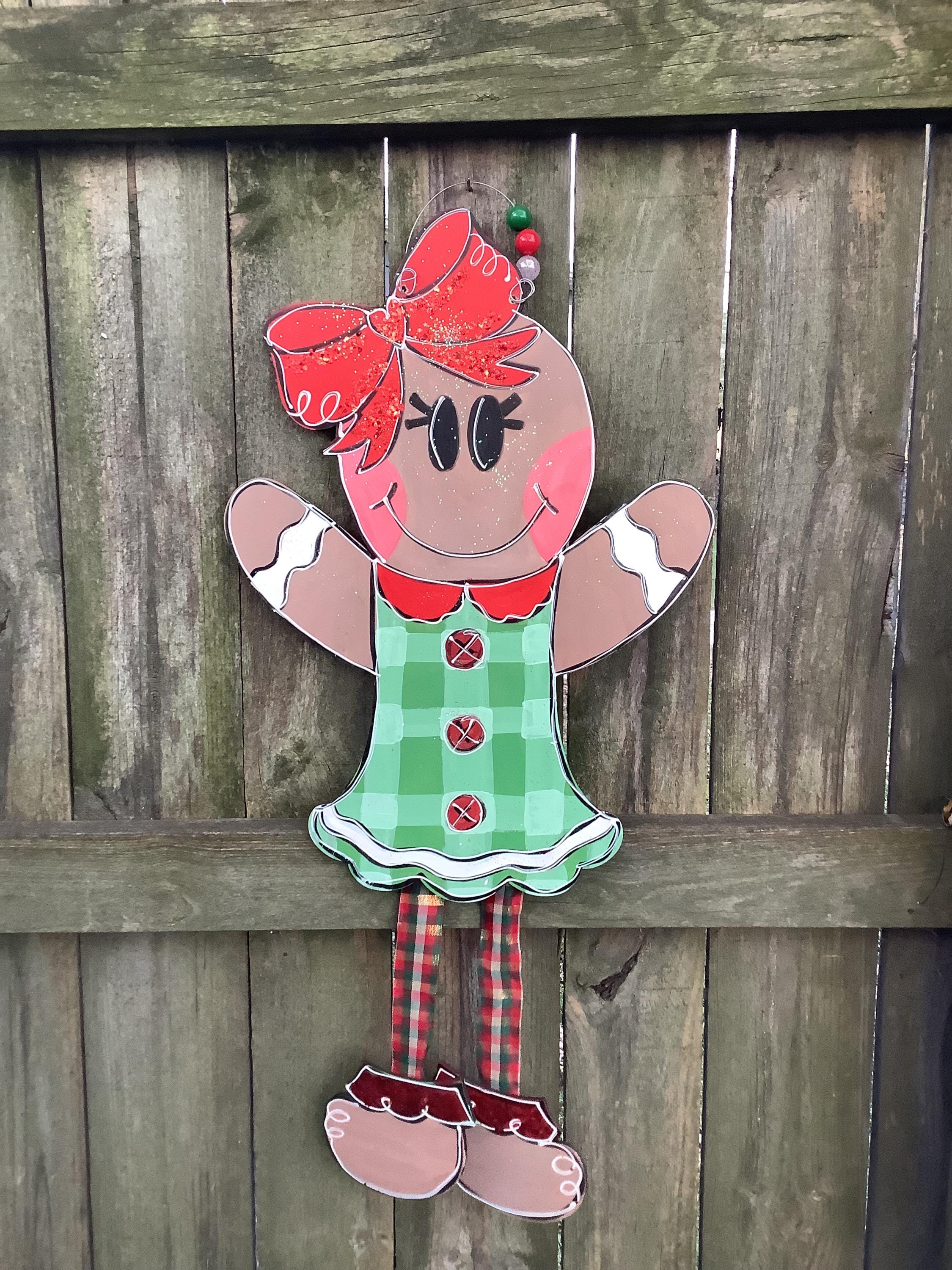 Gingerbread House Door Hanger | Christmas Door Hanger | Holiday Door ...