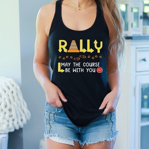 May The Course Be With You Rally Tank Top, Rally Obedience Tee, Dog Sports T Shirt, Rally O Shirt
