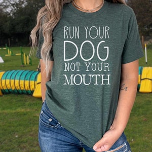 Dog Sports Shirt, Run Your Dog, Sports Dog Shirt, Agility, Dock Diving, Rally, Fast Cat, Dog Sports Mom, Training With Dog, Dog Owner Gift