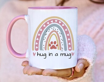 Love Nicole Hug in a Mug Coffee Cup Stamp & Die Set Tea Sweet Friend Perfect Blend 