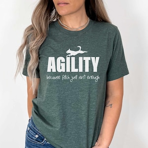 Dog Agility Shirt, Agility Dog, For Dog Sports, Training with Dog, Dog Training Shirt, Dog Sports Gift, Agility Gift