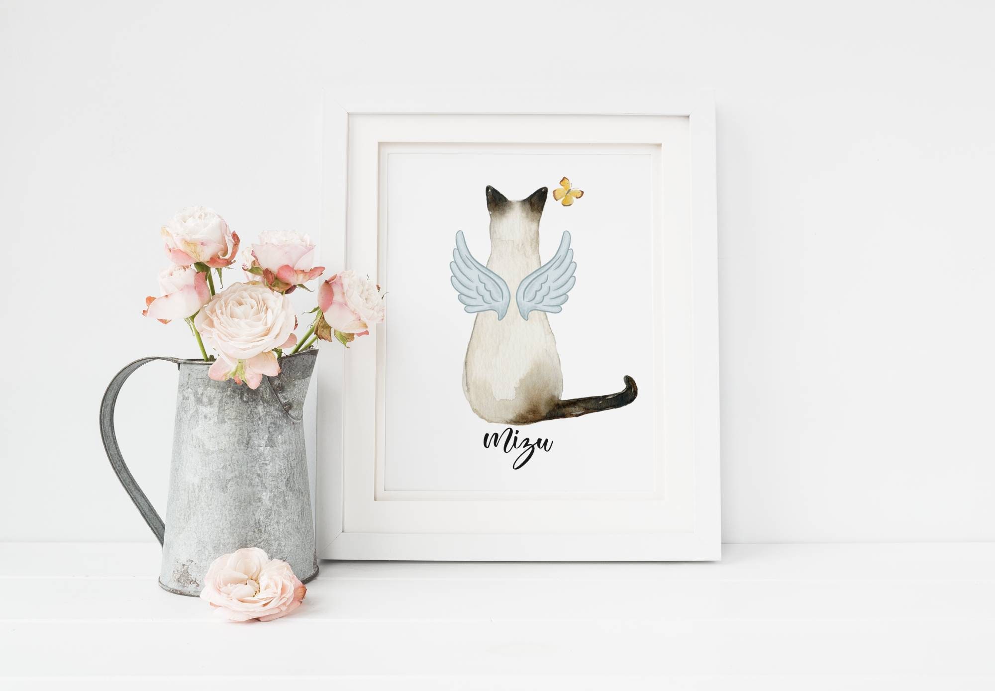 Cat Loss Gift Cat Memorial Gift Loss of Cat Cat Sympathy Etsy