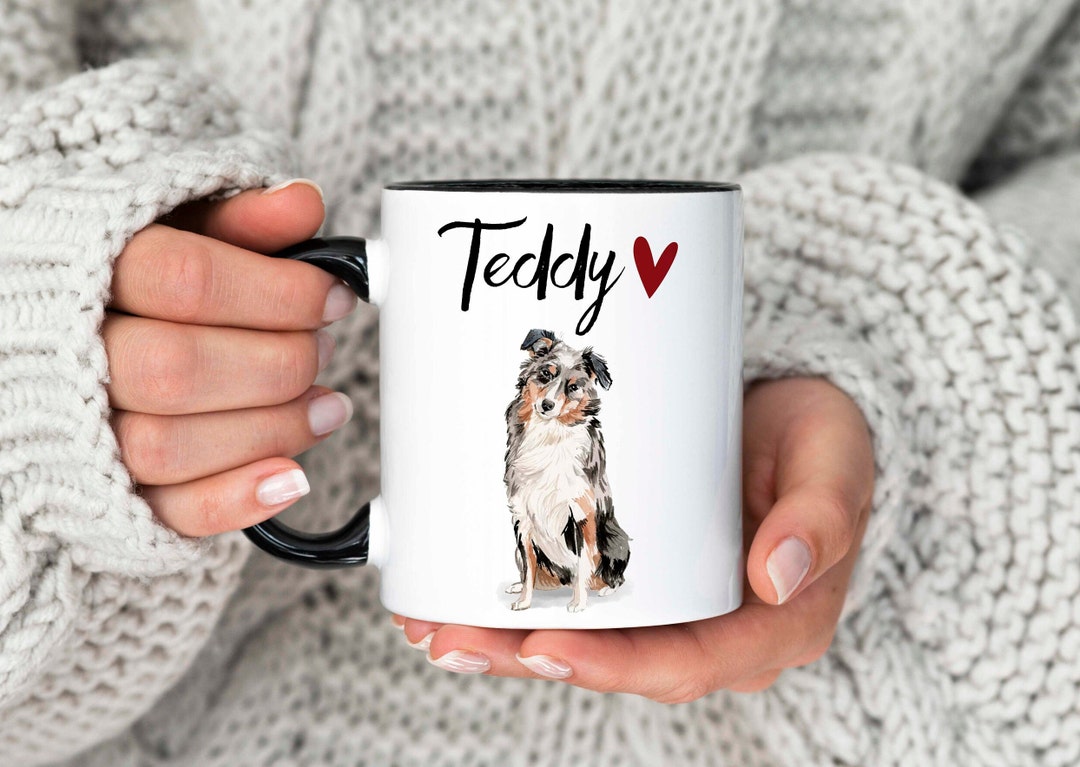 Custom Australian Shepherd Mug,personalized Aussie Mug, Aussie Gift for
