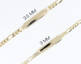 ASOS DESIGN – Figaro – 14-karätig Vergoldetes Kettenarmband | ASOS