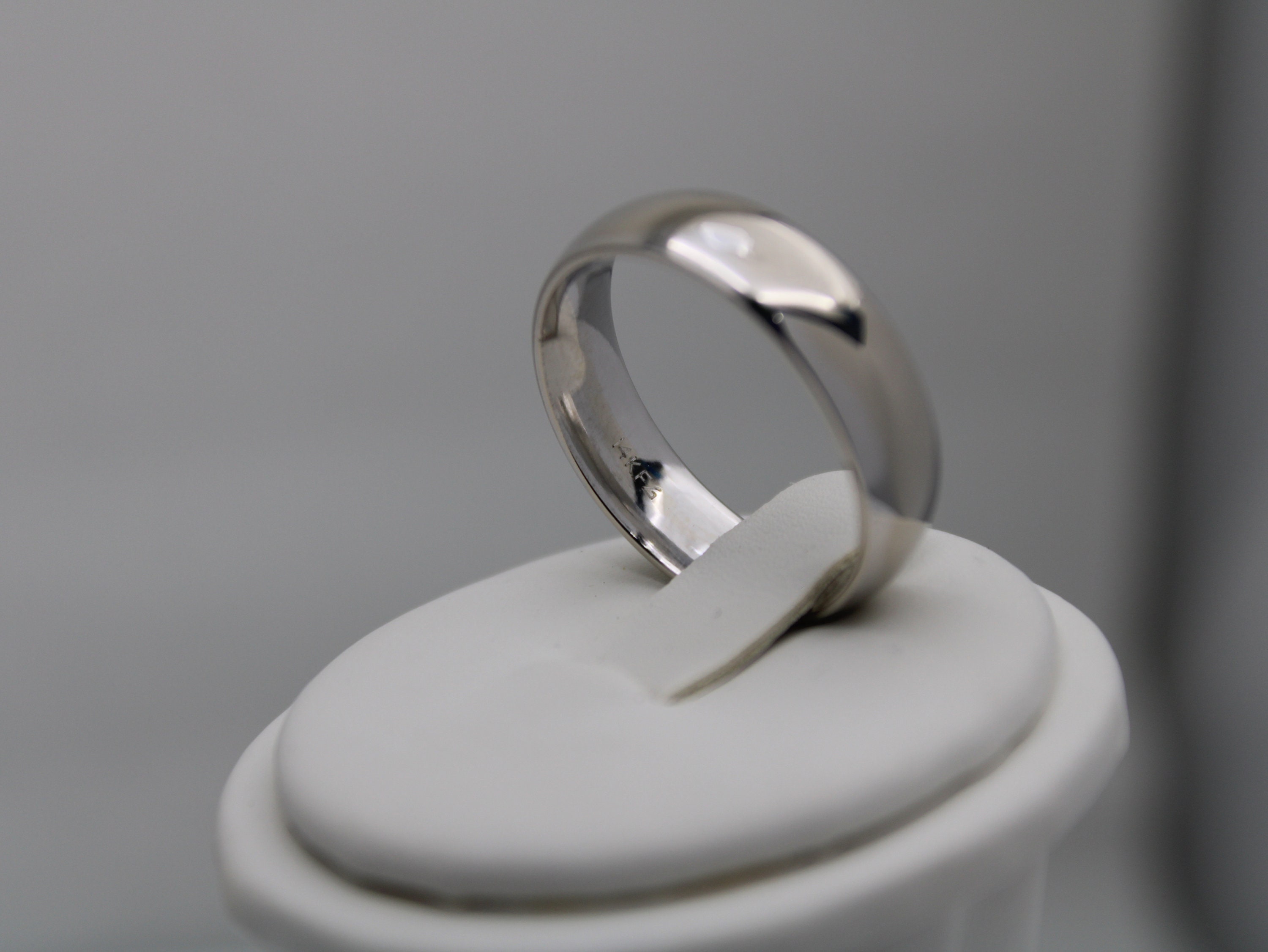 Frederick Goldman 14K White Gold Arizona Blue Ceramic Row Band 11-6243WCEAB6-G.00 main image 1