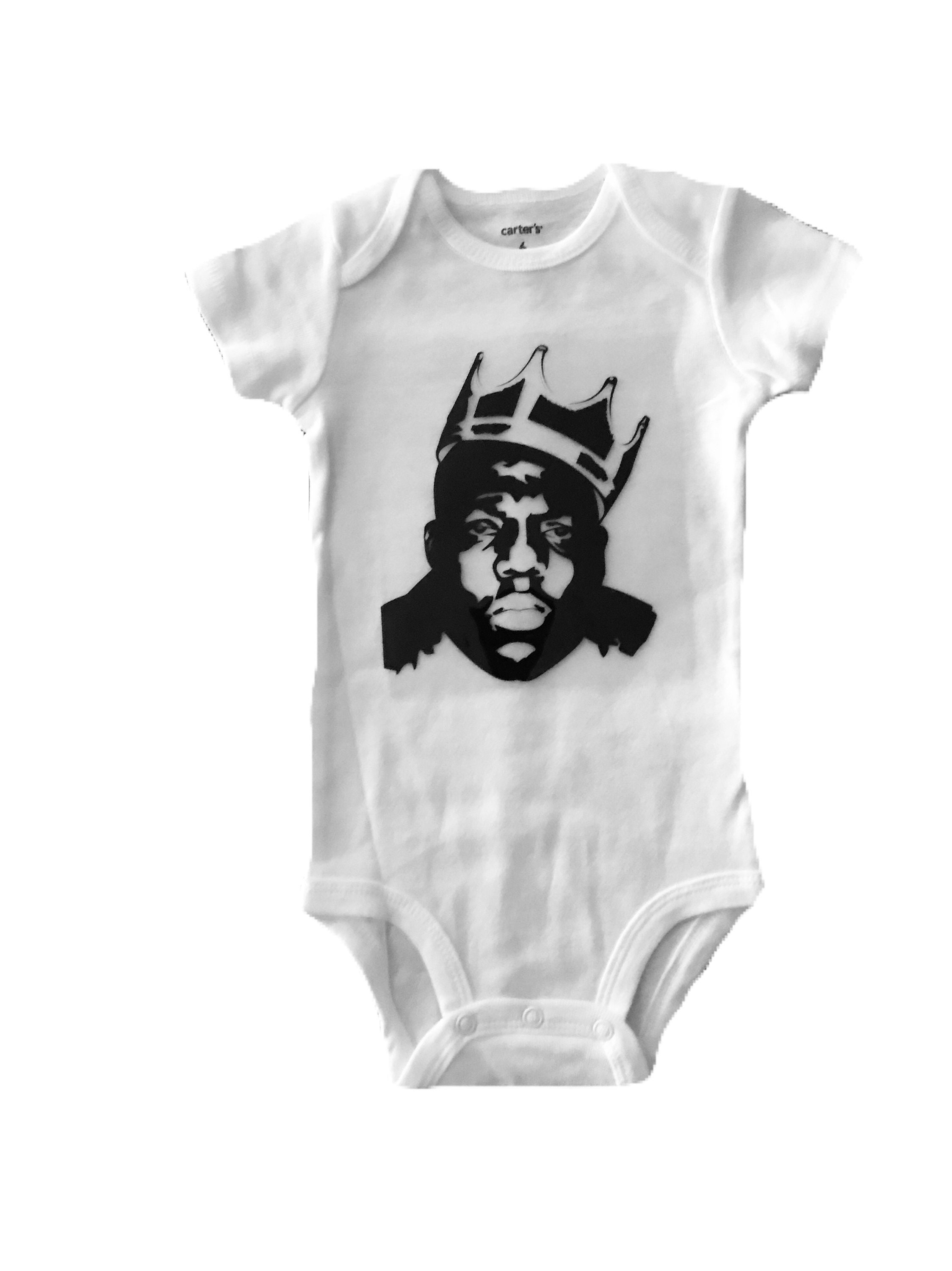 Baby Bodysuit Biggie Smalls Baby Shirt Tee Shirt Biggie Baby Shirt