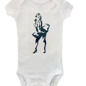 Marilyn Monroe Baby Bodysuit