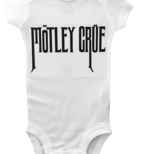 motley crue baby onesie