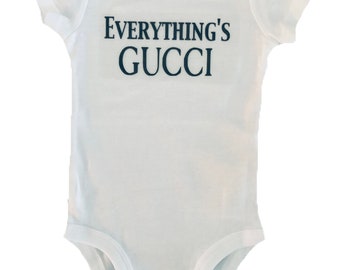 gucci newborn onesie