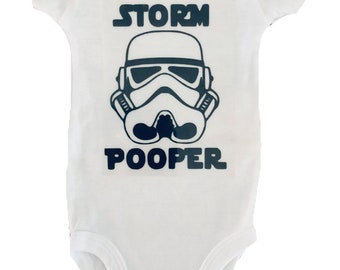 Storm Pooper Funny Baby Bodysuit