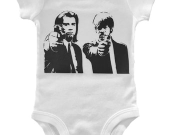 PULP FICTION WRITTEN AND DIRECTED BY QUENTIN TARANTINO BABY GROW BABYGROW GIFT