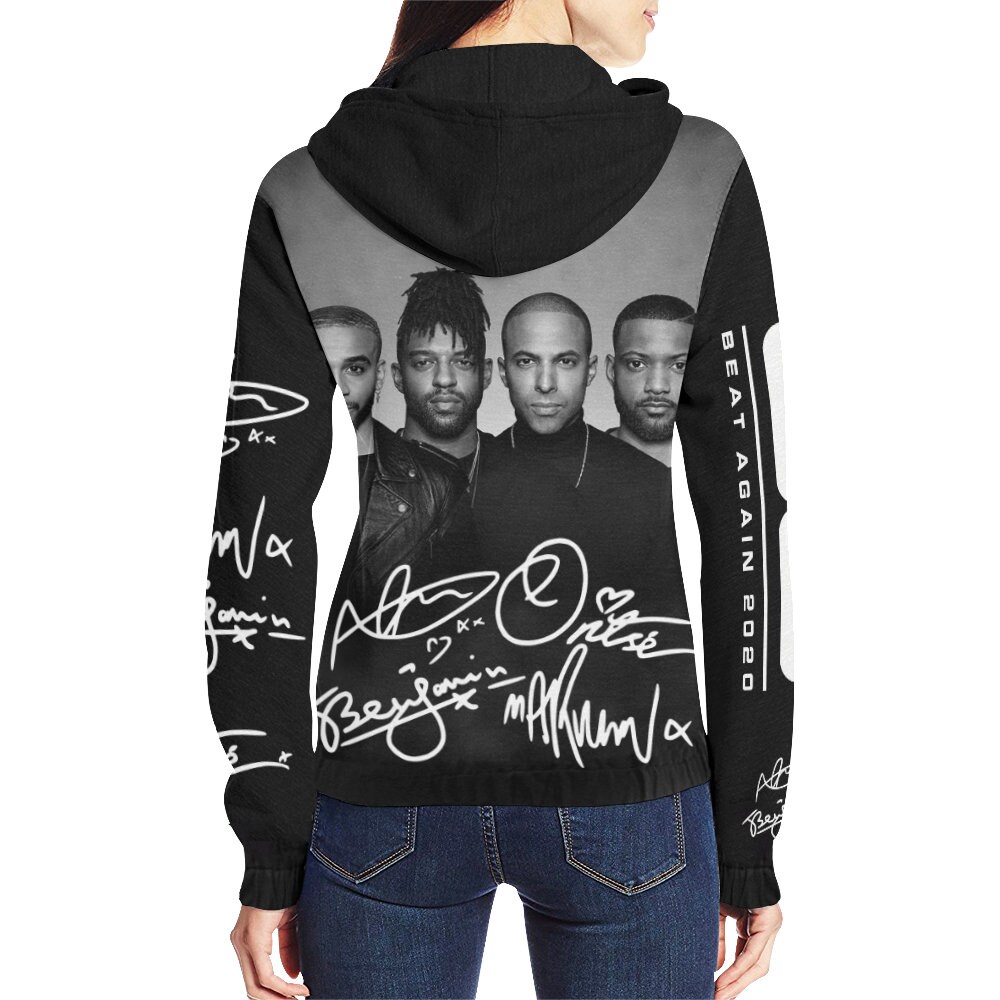JLS Signature Collection Zip Hoodie Etsy