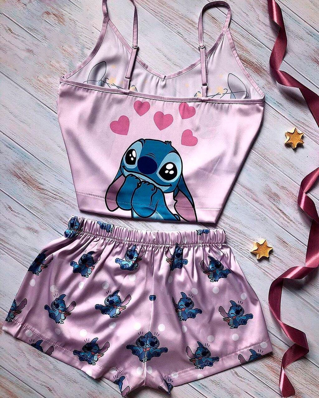Stitch pajamas shorts Clearance