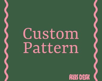 Custom seamless repeating pattern!