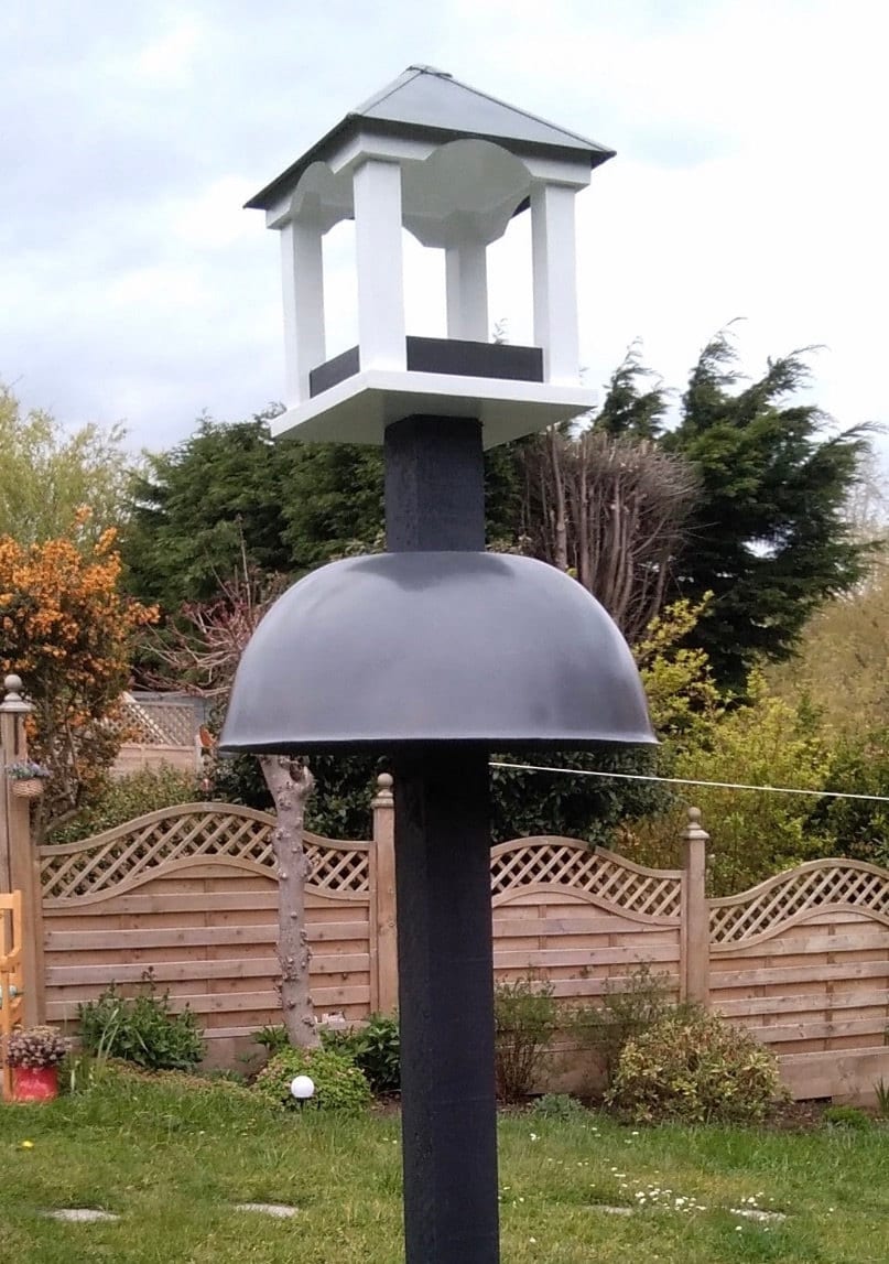 Large bird feeder hanging/post mounted Etsy