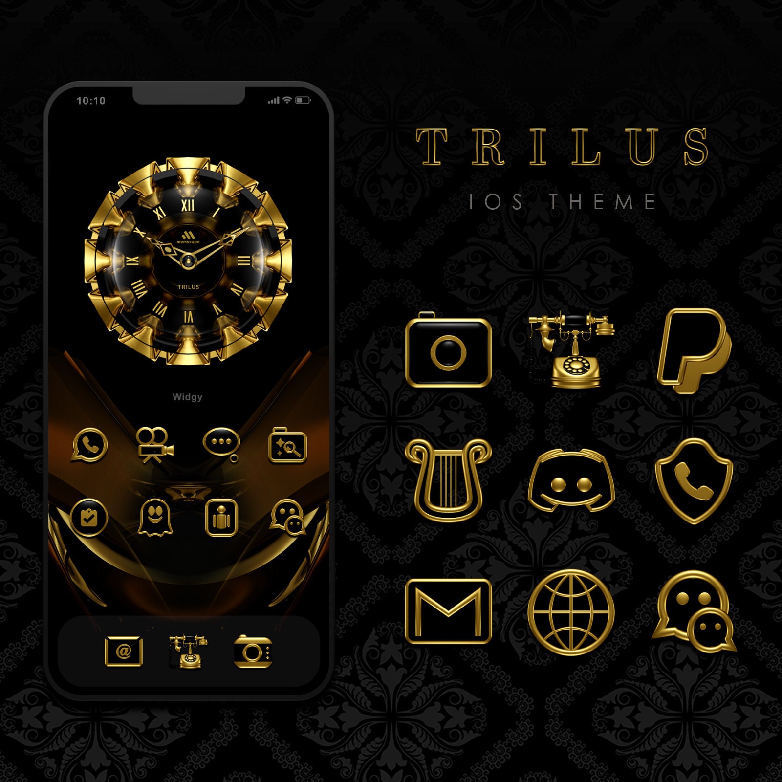 Luxury Leather LV Theme APK for Android Download