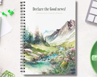 Declare The Good News 2024 Regional Convention Notebook, JW gift, JW Digital and Printable 2024 Convention Book