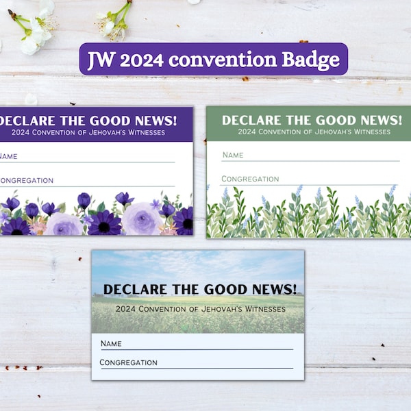 Jw 2024 Convention Downloadable Printable Etsy Australia