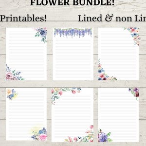 JW Letter Writing Bundle / Carta da lettere stampabile / Forniture per il ministero / Fogli di scrittura / A4 / Lettera USA / Download digitale / A righe e vuoti