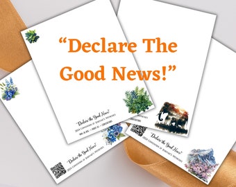 JW Declare The Good News 2024 Regional Convention Stationary Bundle, JW Letter Writing Paper, JW Pioneers, jw gift, jw org, Digital Download